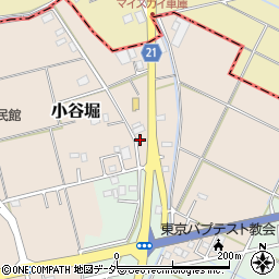 埼玉県三郷市小谷堀344周辺の地図