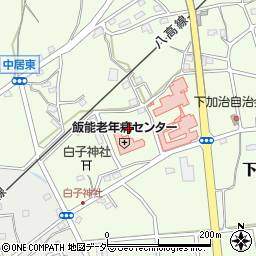 埼玉県飯能市下加治150-8周辺の地図