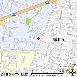 埼玉県さいたま市桜区上大久保3周辺の地図