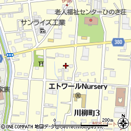 埼玉県越谷市川柳町3丁目167周辺の地図