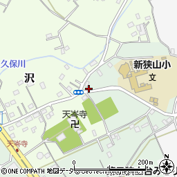 埼玉県狭山市入間川1093-2周辺の地図