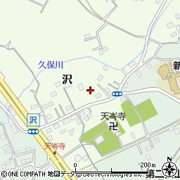 埼玉県狭山市沢6周辺の地図