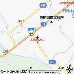 長野県木曽郡木曽町日義4847-1周辺の地図