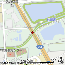 勝瀬橋周辺の地図