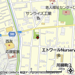 埼玉県越谷市川柳町3丁目191周辺の地図