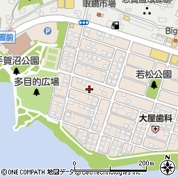 千葉県我孫子市若松132-13周辺の地図