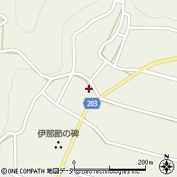 長野県伊那市西箕輪与地6163周辺の地図
