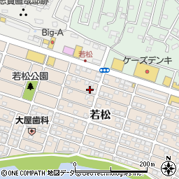 千葉県我孫子市若松142-13周辺の地図