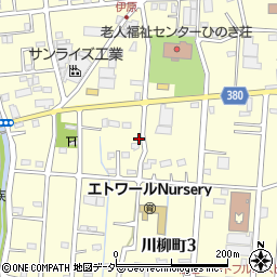 埼玉県越谷市川柳町3丁目169周辺の地図