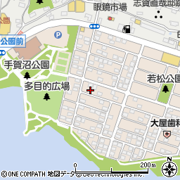 千葉県我孫子市若松132-18周辺の地図