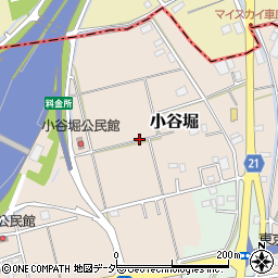 埼玉県三郷市小谷堀周辺の地図