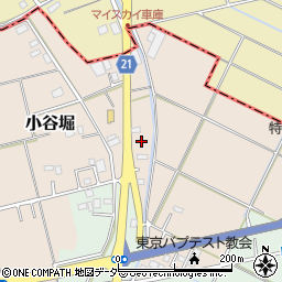 埼玉県三郷市小谷堀377周辺の地図