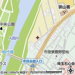埼玉県狭山市上奥富1259周辺の地図