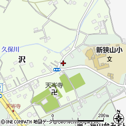 埼玉県狭山市入間川1093周辺の地図