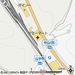 マミーマート飯能武蔵丘店周辺の地図