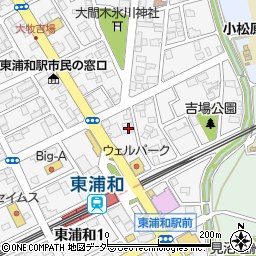 すし上等東浦和店周辺の地図