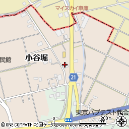 埼玉県三郷市小谷堀346周辺の地図