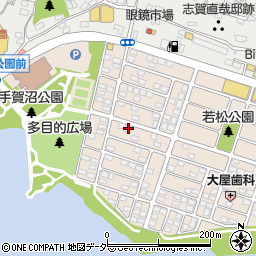 千葉県我孫子市若松132-3周辺の地図