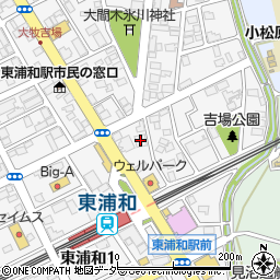 パークシティ東浦和周辺の地図
