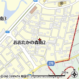 千葉県流山市おおたかの森南2丁目12-12周辺の地図