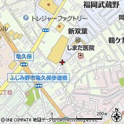 上福岡武蔵野郵便局 ＡＴＭ周辺の地図