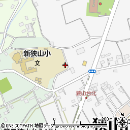 埼玉県狭山市加佐志129周辺の地図