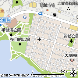 千葉県我孫子市若松132-2周辺の地図