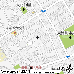 藤和シティコープ東浦和周辺の地図