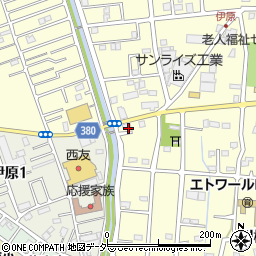 埼玉県越谷市川柳町3丁目207周辺の地図