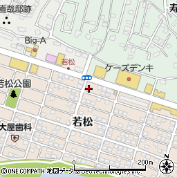 千葉県我孫子市若松149-7周辺の地図