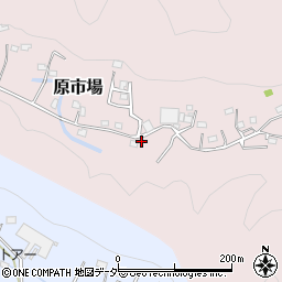 埼玉県飯能市原市場1117周辺の地図