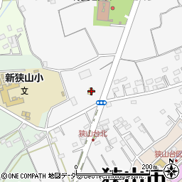 埼玉県狭山市加佐志138周辺の地図