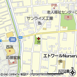 埼玉県越谷市川柳町3丁目190-1周辺の地図