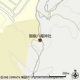 御嶽八幡神社周辺の地図