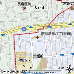 埼玉大学教育学部附属幼稚園周辺の地図