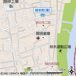 埼玉県草加市柿木町708周辺の地図