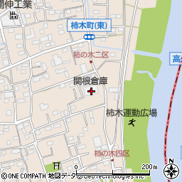 埼玉県草加市柿木町710周辺の地図