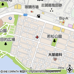 千葉県我孫子市若松136-5周辺の地図