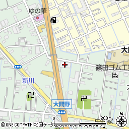 ホクエツ自動車販売株式会社　越谷店周辺の地図