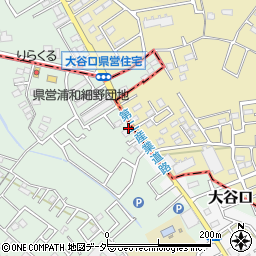 読売新聞　南浦和第一サービスセンター周辺の地図