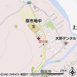 埼玉県飯能市原市場657周辺の地図