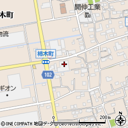 埼玉県草加市柿木町742周辺の地図