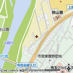 埼玉県狭山市上奥富1254周辺の地図