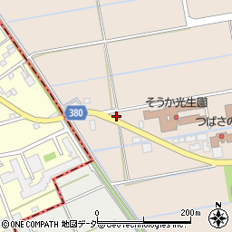 埼玉県草加市柿木町1225周辺の地図