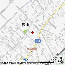 埼玉県狭山市狭山12周辺の地図