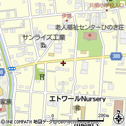 埼玉県越谷市川柳町3丁目174周辺の地図