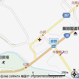 長野県木曽郡木曽町日義4863-1周辺の地図