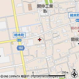 埼玉県草加市柿木町739周辺の地図