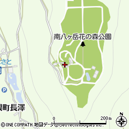 山梨県北杜市高根町長澤181周辺の地図