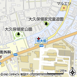埼玉県さいたま市桜区上大久保1000周辺の地図
